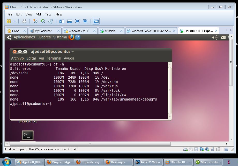 Preparar mquina virtual Linux en VMware Workstation para aumentar tamao HD