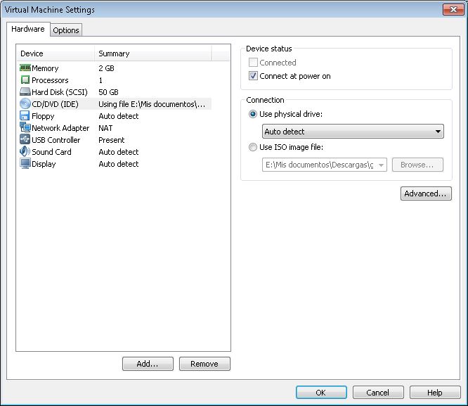 Expandir hd root virtual ext4 con GParted en VMware Workstation